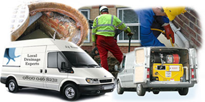 Hebden Bridge drainage van